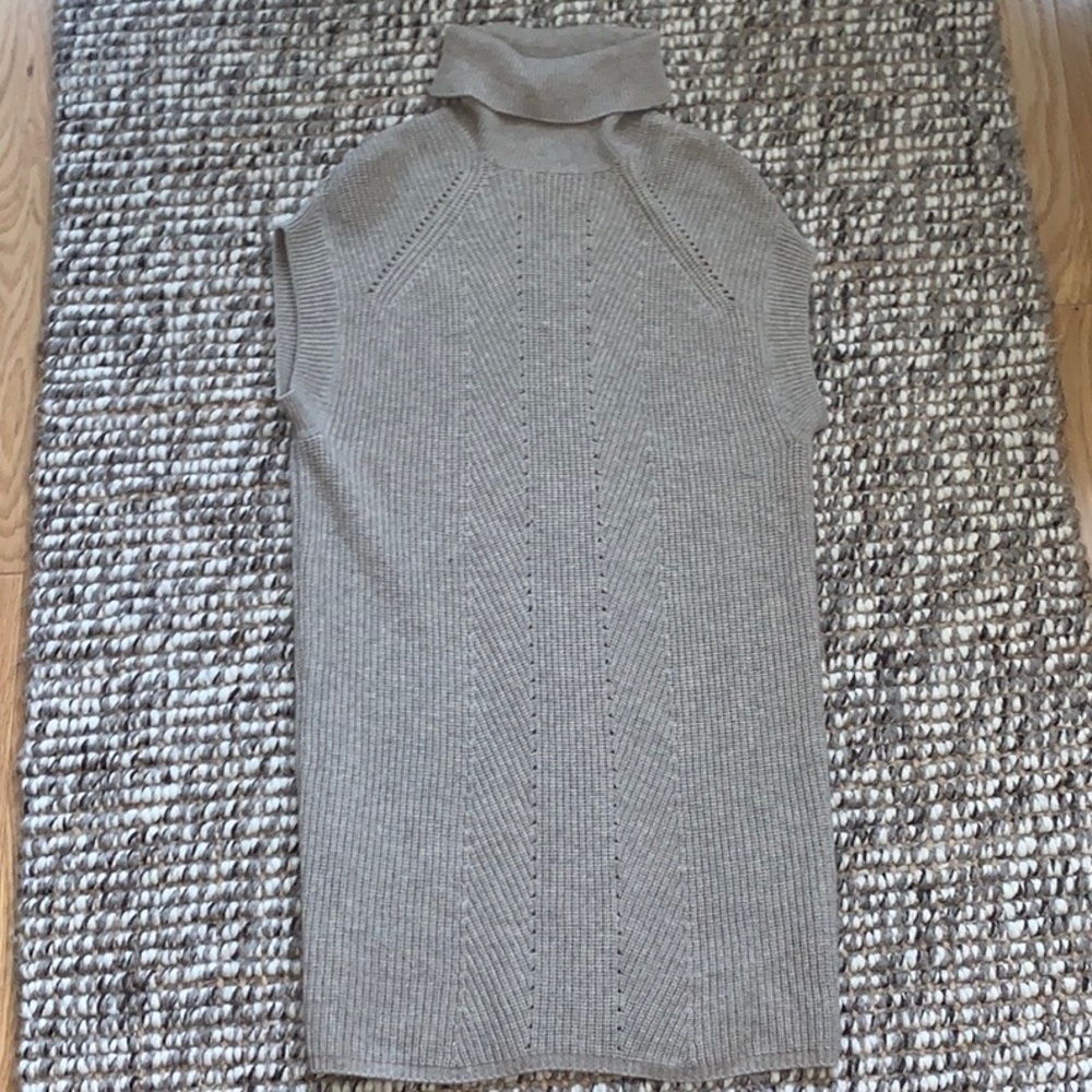 Vince Tunic Sleeveless Turtleneck Dress